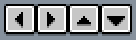 The four buttons for moving a selection.